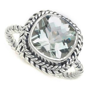 Ring & pendant! Sterling silver and amethyst